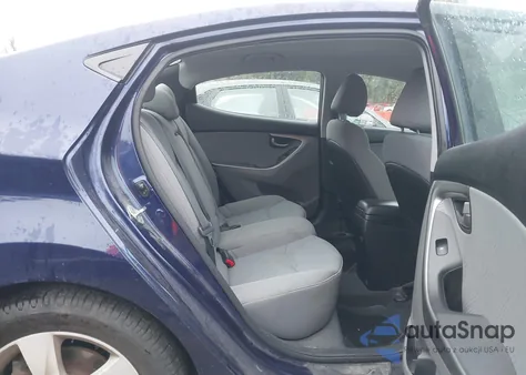 2012 Hyundai Elantra Gls из США, поврежденный, VIN 5NPDH4AE8CH144883